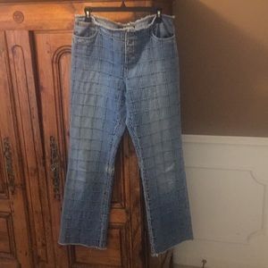 Ralph Lauren boot cut vintage jeans.